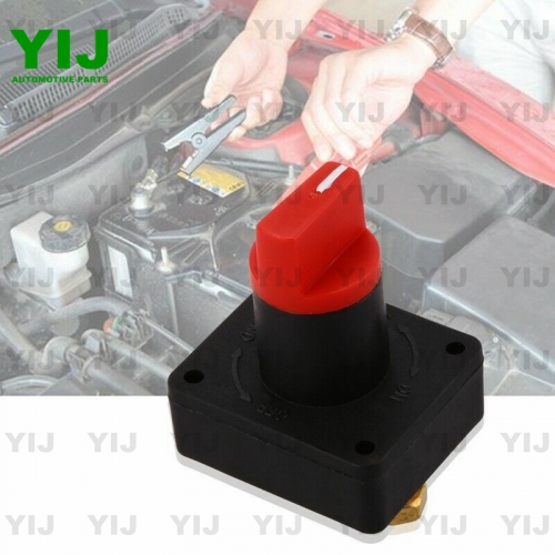 Battery Disconnect Switch High-quality Battery Switch Rotary Switch Battery Power Off Switch Small Current Power Supply Power Off Switch yijauto car modification parts