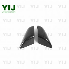 Carbon Fiber Rearview Mirror Cover for Tesla Model X Mirror Protective Shell Plating yij auto accessories