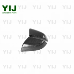 Carbon Fiber Rearview Mirror Cover for Tesla Model S Mirror Protective Shell Plating yij auto accessories