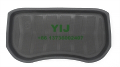 3D Front Trunk Mat Vertical Stripes for Tesla Model 3 2021-2022 Tesla Accessories YIJ EV Parts YMISUBI