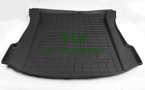 TPE Trunk Mat for Tesla Model 3 2021-2022 Tesla Accessories YIJ EV Parts YMISUBI