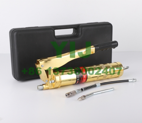 Grease Gun Chain Gold Plating Double Pole Plastic Box Set YIJ Auto
