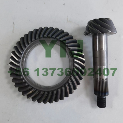 Differential Final Gear Kit for FIAT132 4321374 10:41 Helical Bevel Gear and Spiral Gears Crown and Pinion Gears Ring and Pinion YIJ Auto Parts