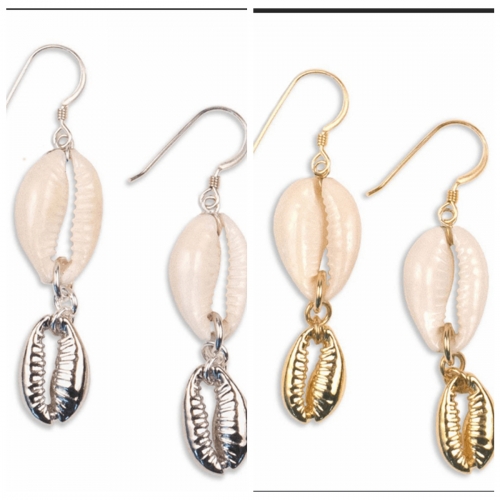 Shell Earrings Set Pearl Pendant Earrings Beach Earrings Accessories for Women Girl