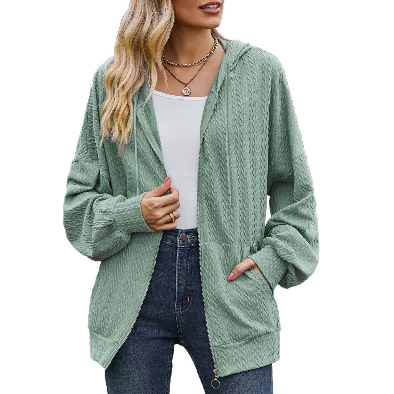 Women's Soft Touch Hooded Pullover Jumper