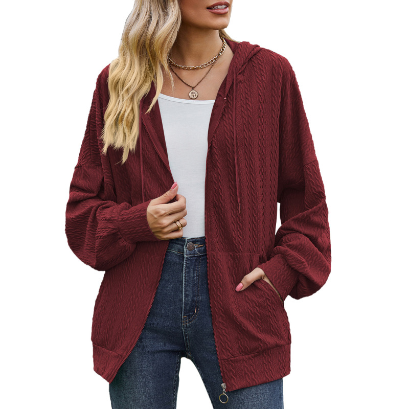 Women's Soft Touch Hooded Pullover Jumper
