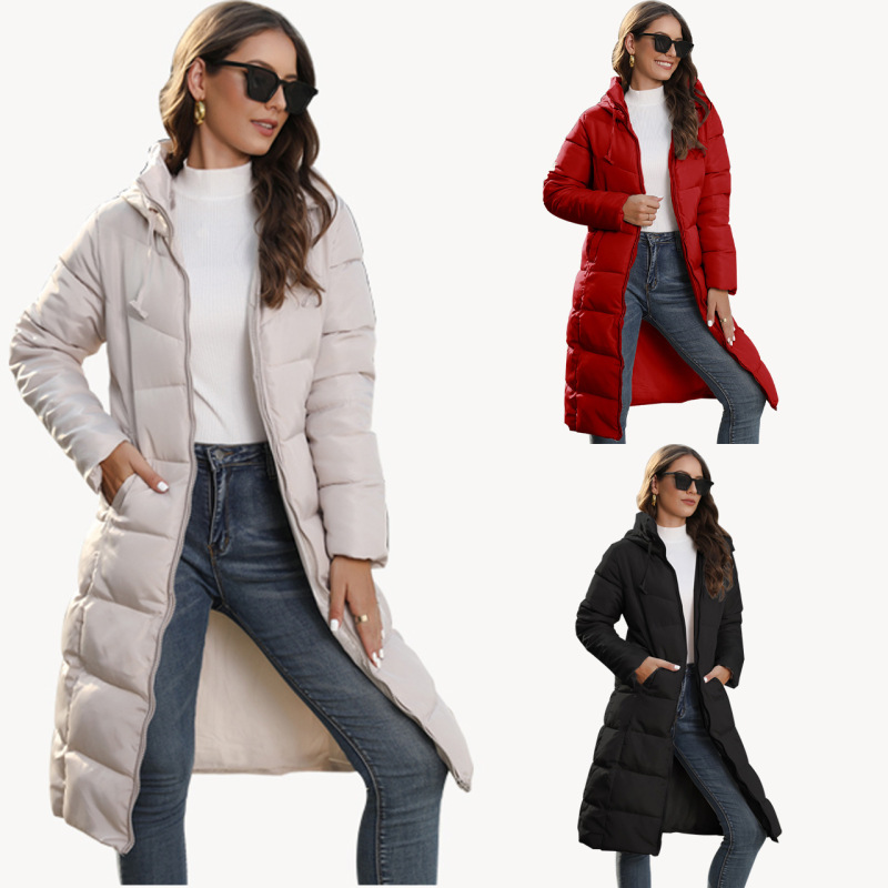 Women's Winter Windproof Warm Down Coats Waterproof Thicken Hooded