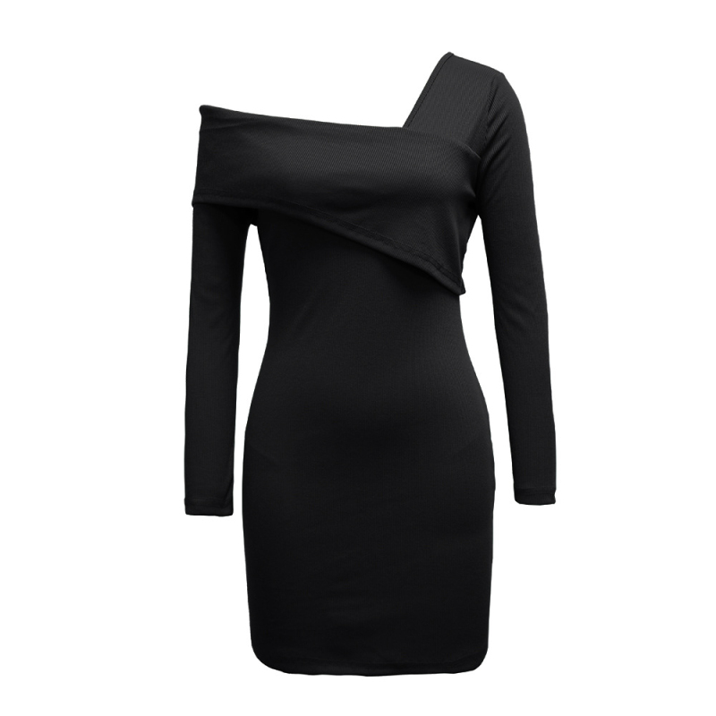 Sexy Off Shoulder Slim Fit Temperament Dress for Women's New Style