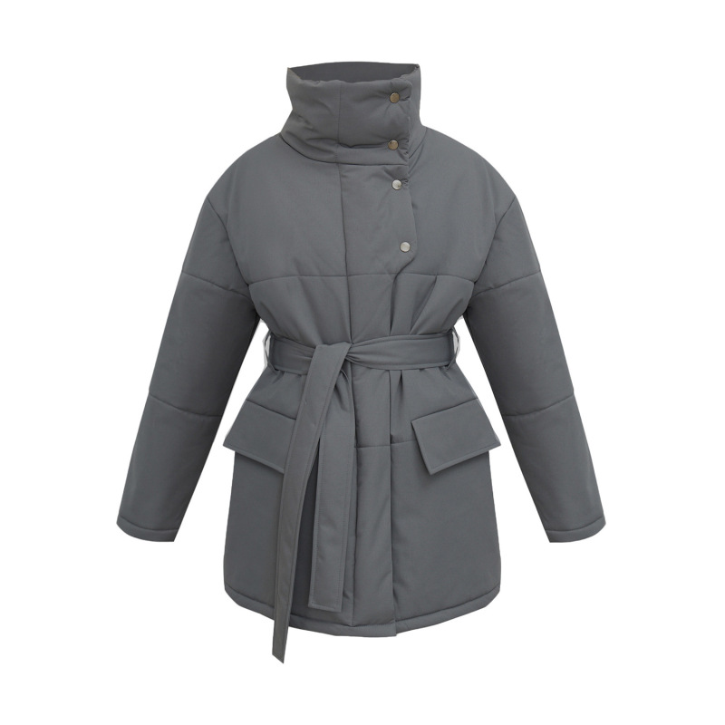 Women's Casual Cotton Jacket Outdoor Lightweight Coat Ladies Classic Jacket Windproof Warm Jacket