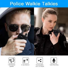 Modelo Z01 función de walkie talkie distancia 1KM cámara usada en el cuerpo HD 1080P 12 horas de grabación de video