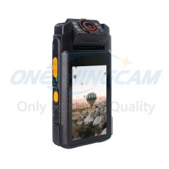 3.1inch touch screen IP68 waterproof level 3500mAh large battery 4G full network body worn camera OTC-VT980 Support RTSP. RTMP.ONVIF.28181