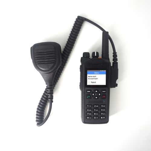 Talkie-walkie 4G complet zello realptt pocstar radio bidirectionnelle système Android 7.1 avec GPS