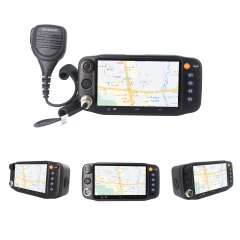 5.5 inch touch screen 4G LTE POC mobile Radio  Android 8.1 system POC and POC+DMR+UHF/VHF verisons