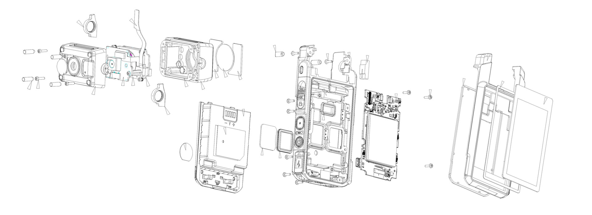 MIL-STD-810G 4g body camera