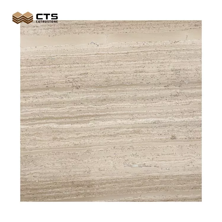 White Wooden Marble Slab