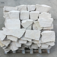 White Sandstone Random Cladding Corner