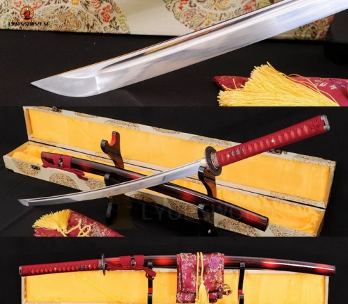 Unsharpened Iaito Katana Practice Training Japanese Sword Full Tang Unsharp Dull Full Tang Blade