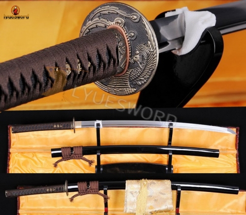 Handmade Japanese Samurai Katana Full Tang Sword 1060 Carbon Steel Very Sharp
