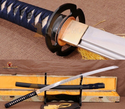 Japanese Sword Samurai KATANA 1060 Carbon Steel Full Tang Blade Can Cut Tree