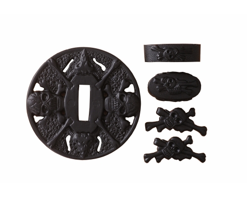 Alloy Tsuba Guard For Japanese Sword Samurai Katana