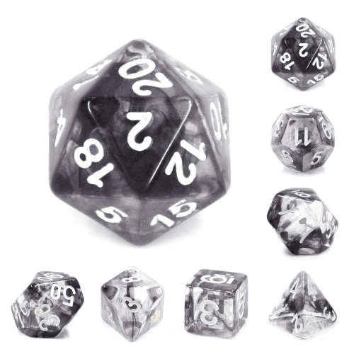 Black Nebula Dice