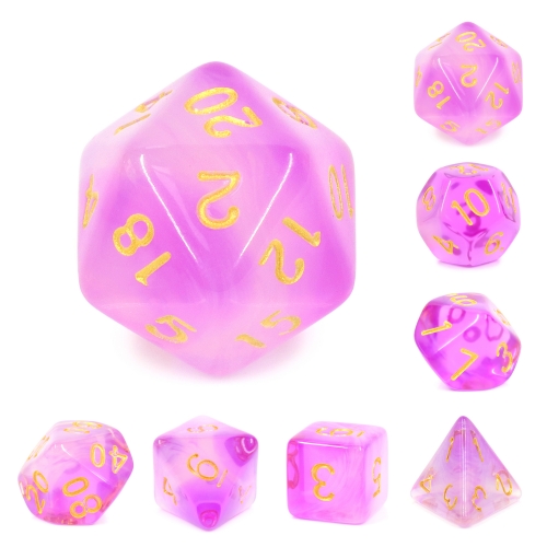 Purple Milky Dice