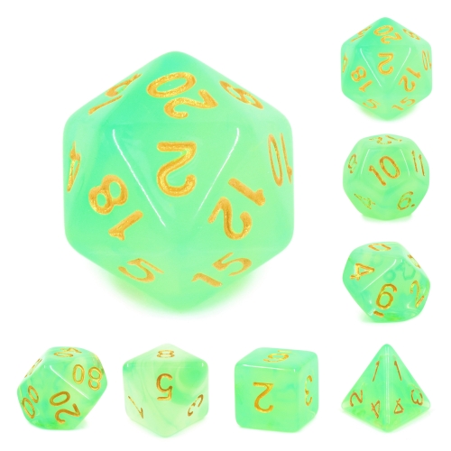 Green Milky Dice