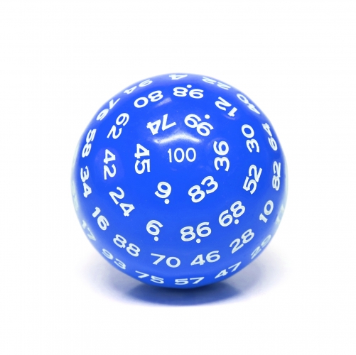 D100-Blue Opaque(White Ink)