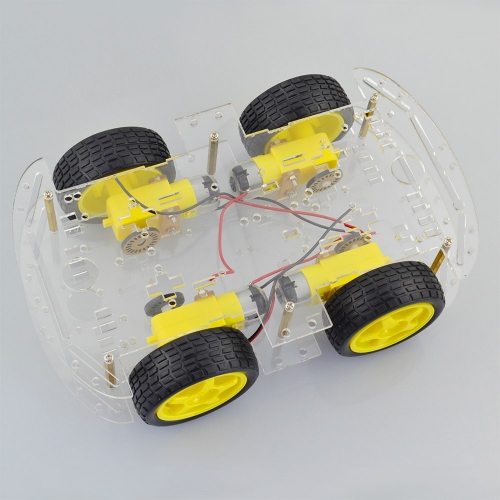 Free shipping! Keyestudio 4WD Smart Robot Car Chassis Kits for Arduino  Robot Car