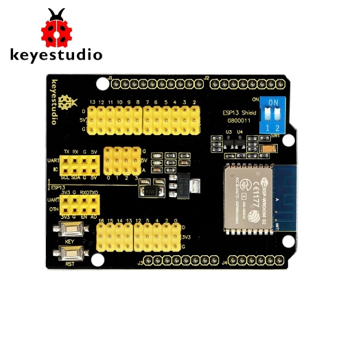 Keyestudio  ESP8266 Web Sever Serial Wifi Expansion Shield Module  ESP-13 for Arduino UNO