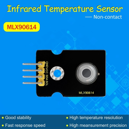 Keyestudio MLX90614 Non-contact Infrared Temperature  Sensor GY-906 for Arduino/IIC port