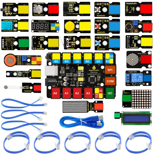 KEYESTUDIO EASY PLUG Super Starter Kit For Arduino STEM EDU