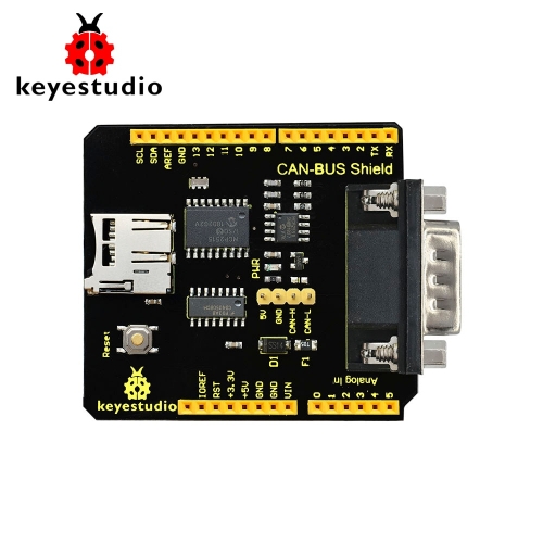 Keyestudio CAN-BUS Shield MCP2515 chip With SD Socket  For Arduino UNO R3
