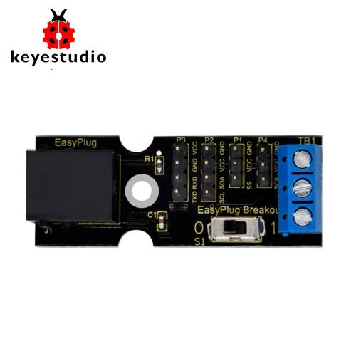 Keyestudio EASY Plug RJ11 6P6C Breakout Board  Shield for Arduino