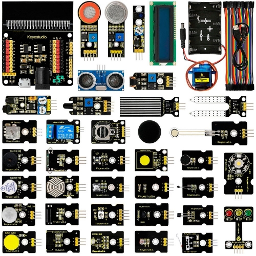 keyestudio Micro Bit  37 in 1 Sensor Starter Kit for BBC Micro:Bit (NO Micro Bit Board )