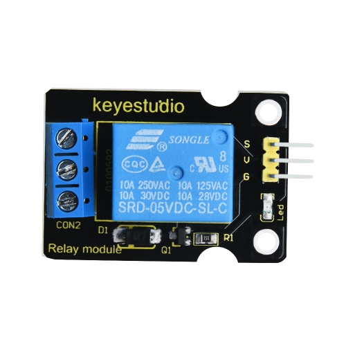 Keyestudio Single 5V  Relay Module Compatible with Arduino UNO R3 MEGA