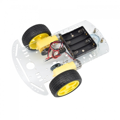 Keyestudio Tracing magnetic motor with encoder tachometer smart car chassis for Arduino Robot