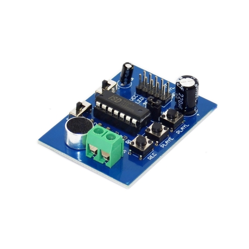 Voice ISD1820 blue pcb board /voice module/ recording module plate