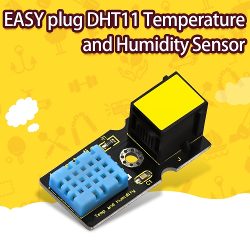 Keyestudio EASY plug DHT11 Temp-Humidity Sensor Module for Arduino STEAM