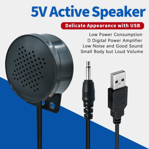 DC 5V Active Speaker Buzzer D Digital Power Amplifier For DIY Electronic