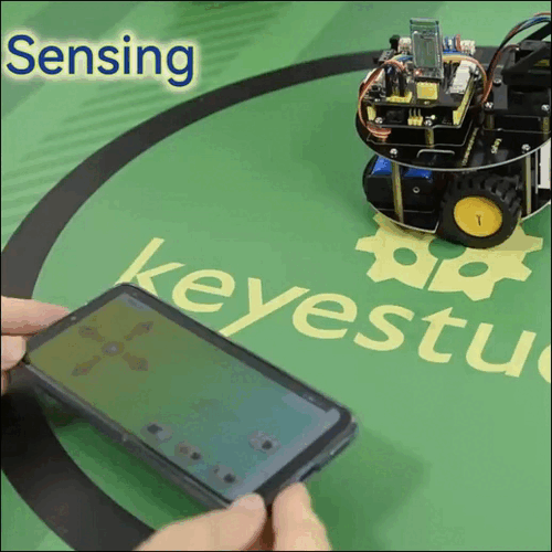 Keyestudio Smart Little Turtle Robot Car V3.0 for Arduino STEM Programable Robot Kit