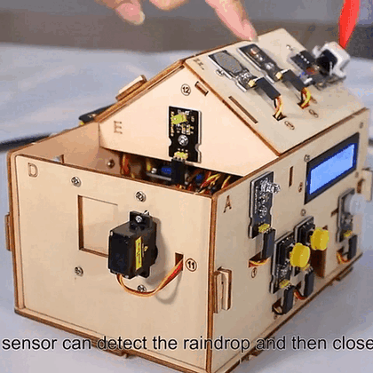 Keyestudio Smart Home Kit  with PLUS Board for Arduino DIY STEM