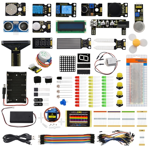 Keyestudio Micro bit Super Learning Starter Sensor Kit Without Microbit V2.0 Board