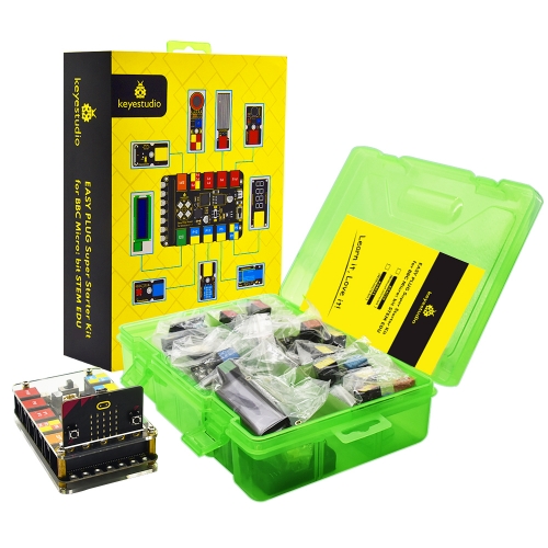 Keyestudio EASY PLUG Super Starter Kit for BBC micro bit STEM EDU with micro:bit Board