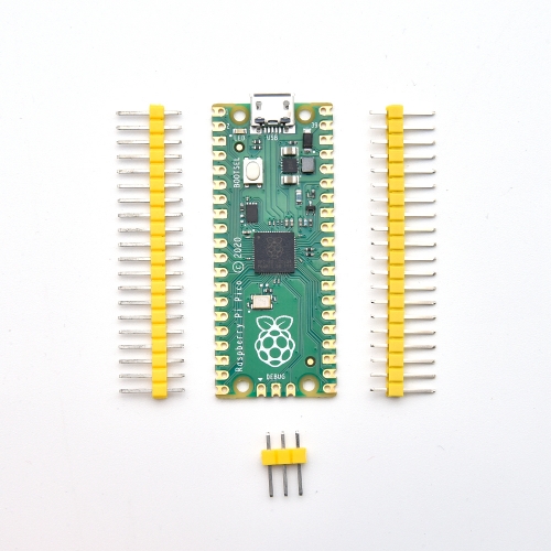 Raspberry Pi Pico Development Board Microcontroller Board  RP2040 Cortex-M0+ Dual-Core ARM Processor With Pin Header (No welding)
