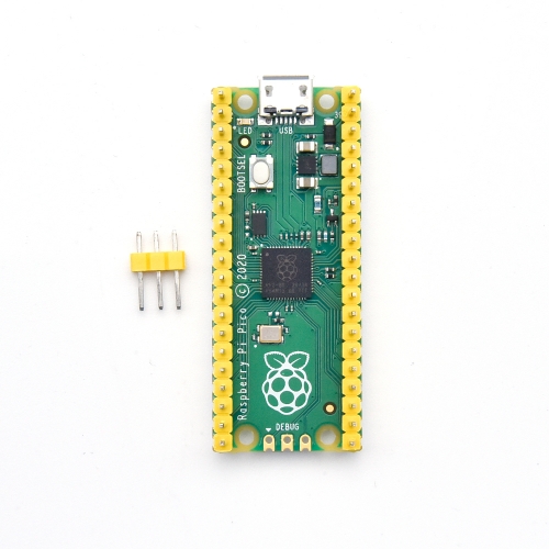 Raspberry Pi Pico Development Board Microcontroller Board  RP2040 Cortex-M0+ Dual-Core ARM Processor With Upward Soldered Pin Header