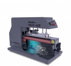 Máquina de prensa de calor rotativa Focus Helix 360°