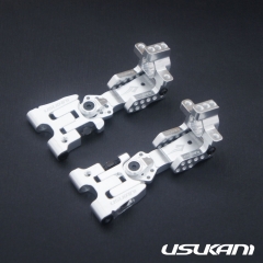Usukani/AR Ver2.4 Rear Arm Set/Adjustable Toe/Adjustable Length/Shock Compression/2pcs - 3.0mm