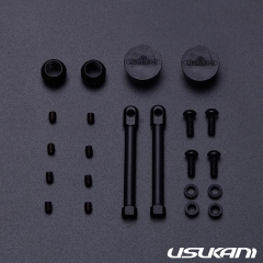 Usukani Ball-end Knuckle Stealth Body Mount Combo /with extended Post/2pcs
