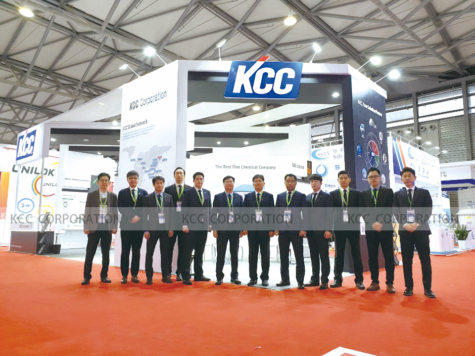 全面解决方案合作伙伴材料公司-KCC参展“ SEMICON CHINA 2019”